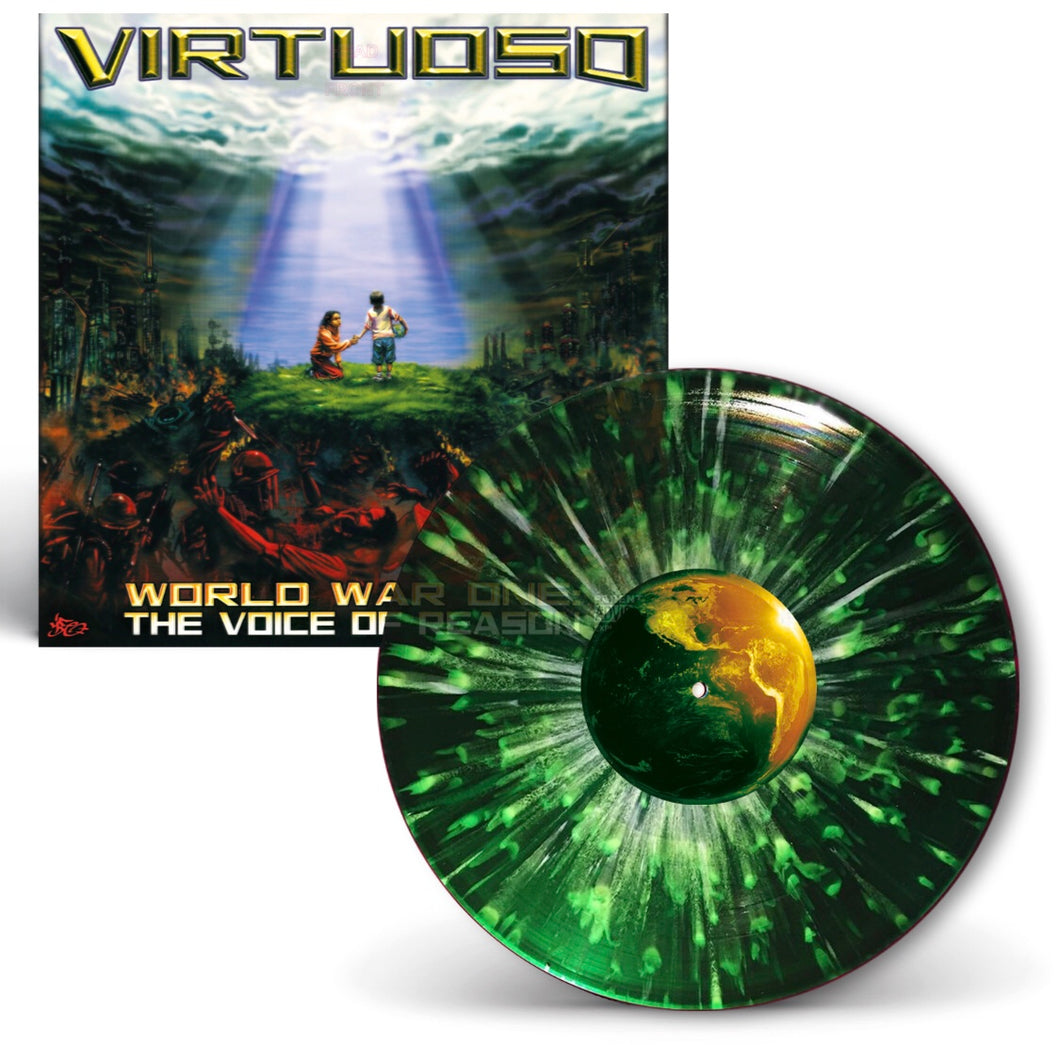 SUMMER SALE PART THREE 15.7.-16.7. 2023 🌞🌞🌞Virtuoso – World War One: The Voice Of Reason, repress, yellow or green splatter, Germany 2022, 2LP