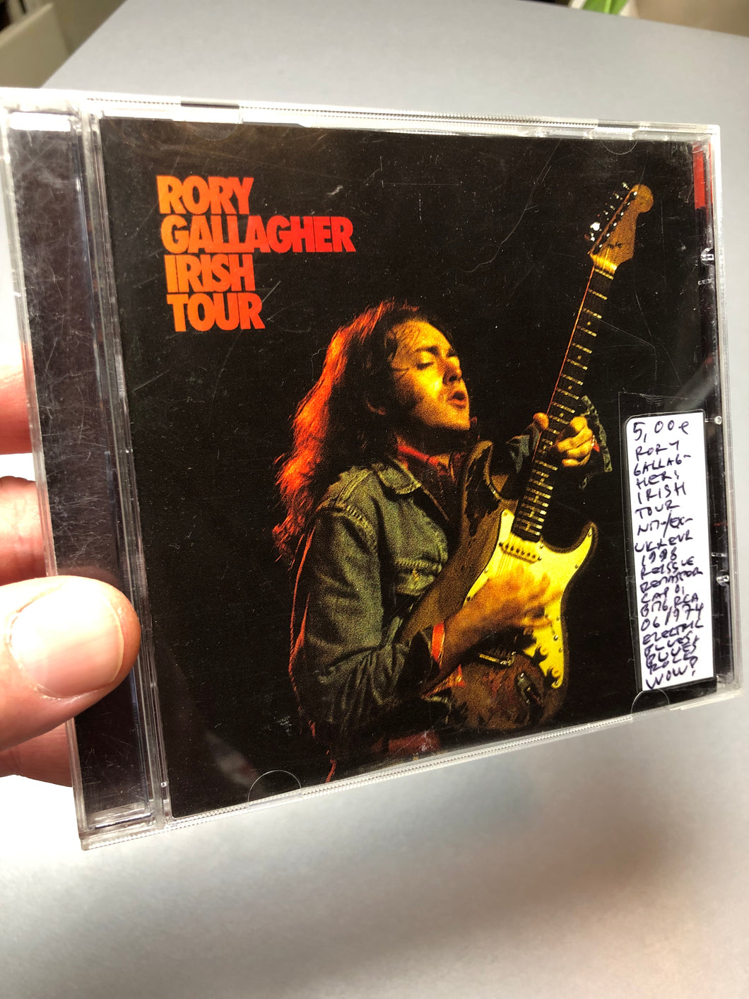 Rory Gallagher: Irish Tour, reissue, remastered, UK & Europe 1998