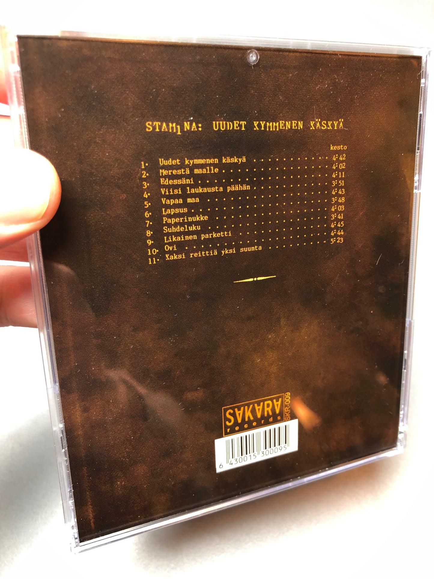 Stam1na: Uudet kymmenen käskyä, Finland 2006, 1st pressing
