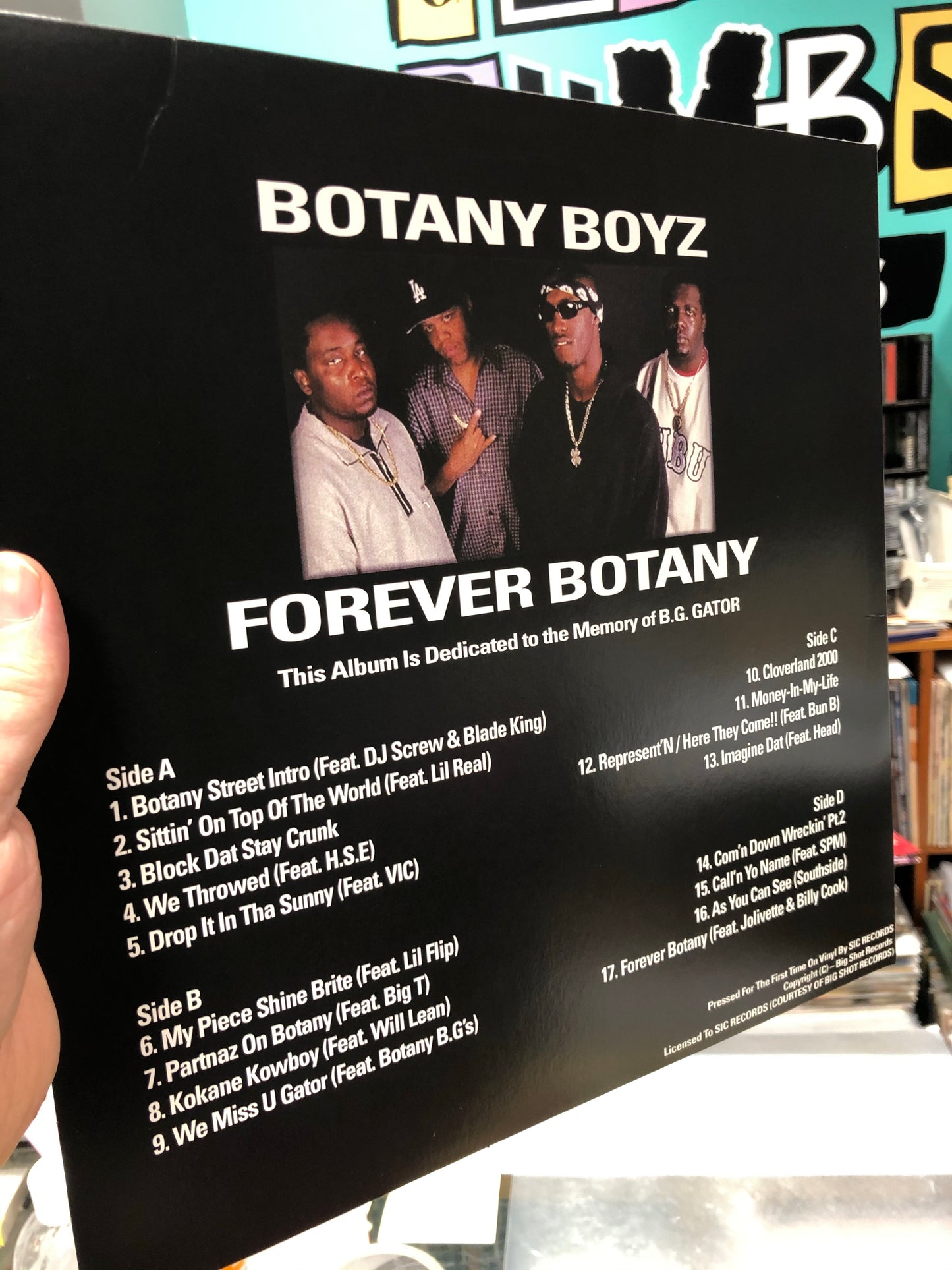 ALE‼️‼️‼️Botany Boyz: Forever Botany, 2LP, keltainen vinyyli