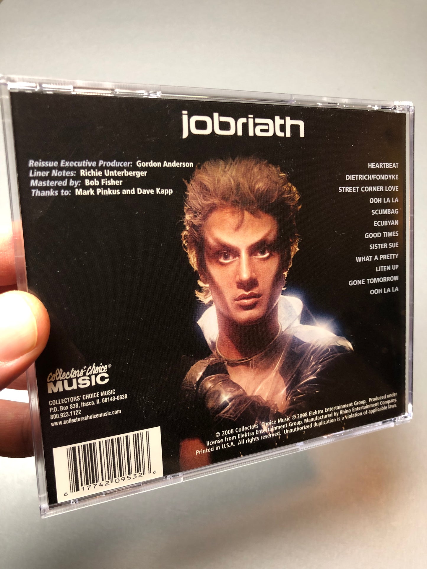 Jobriath: Creatures Of The Street, reissue, remastered, US 2008