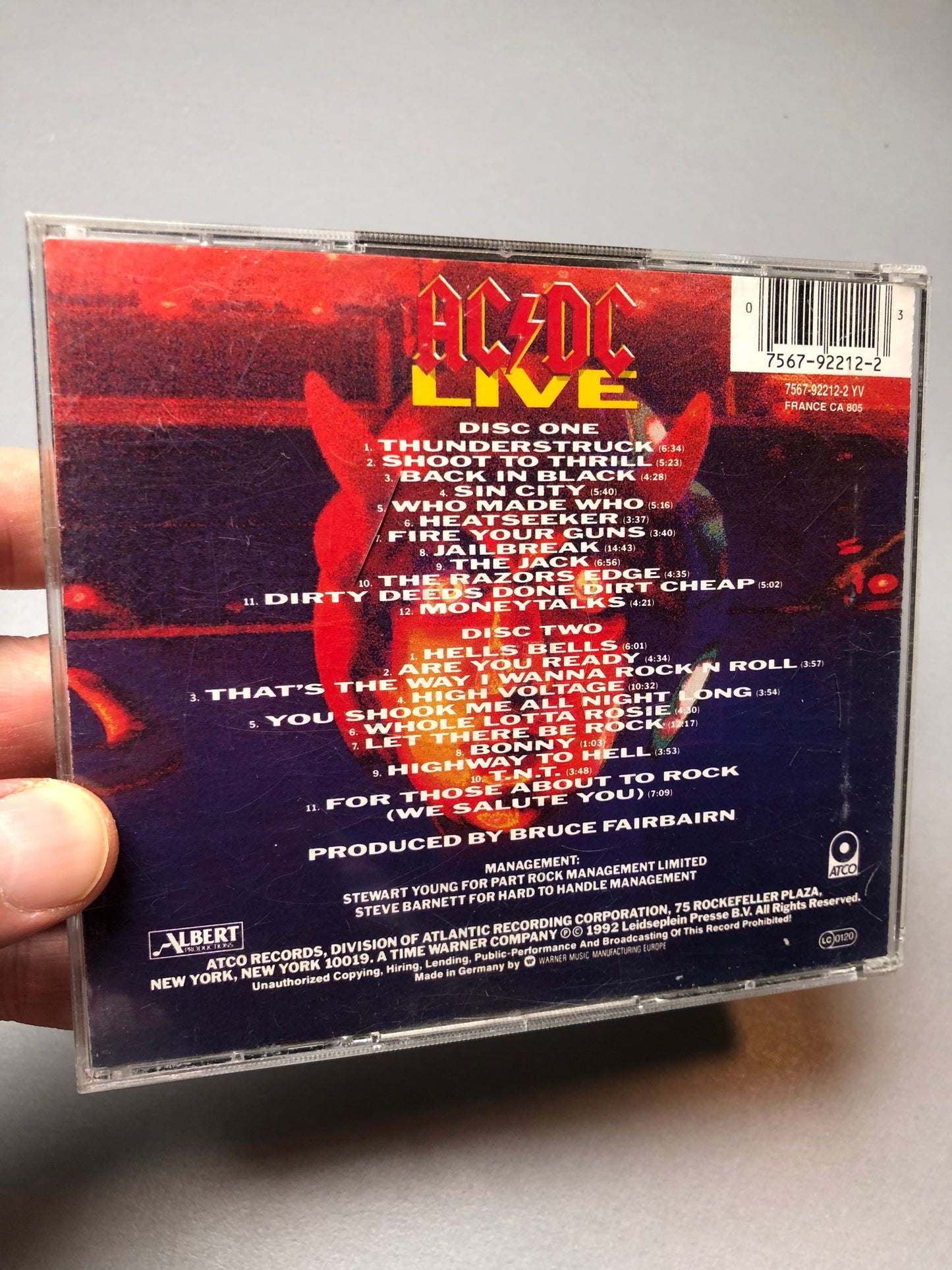 AC/DC: Live, UK & Europe 1992, Special Collector’s Edition