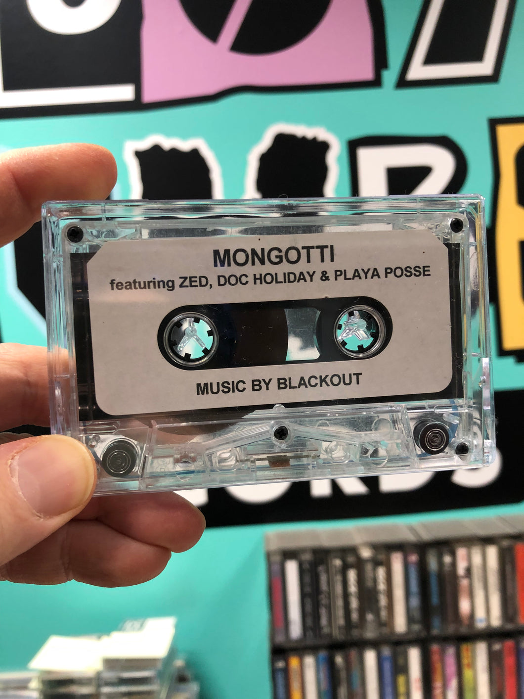 Mongotti: Solo Tape, white label,US 1996