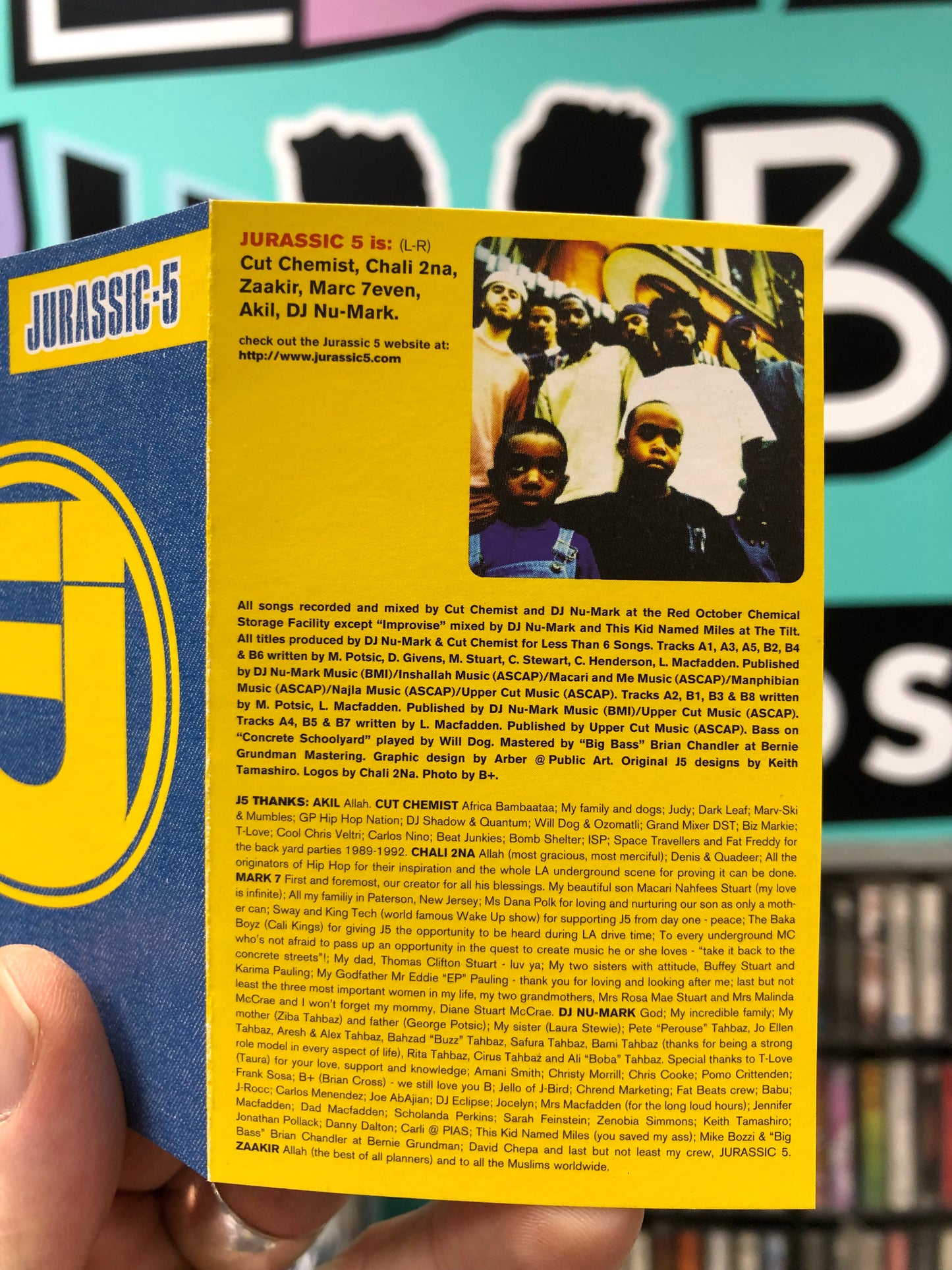 HULLU VARASTOALE -20%‼️‼️‼️Jurassic 5: Jurassic 5, OG, UK 1998