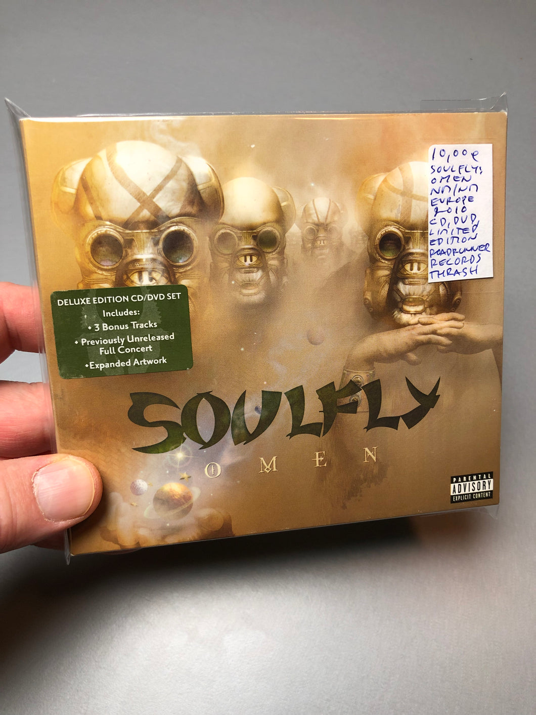 Soulfly: Omen, Europe 2010, Limited Edition
