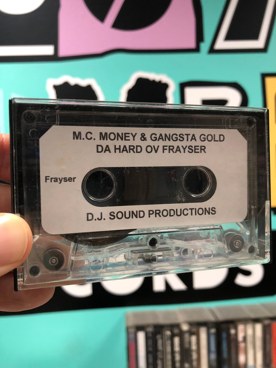 M.C. Money & Gangsta Gold: Da Hard OV Frayser, white label, US 1995